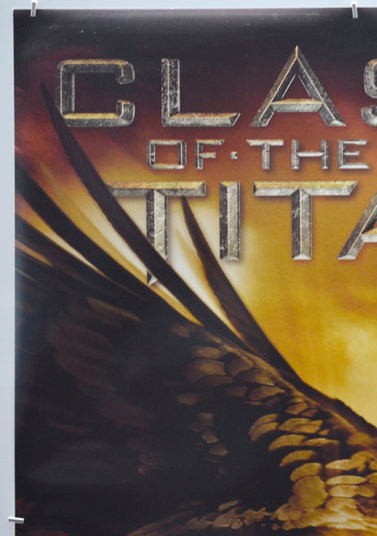 Clash Of The Titans (Top Left) Cinema One Sheet Movie Poster 