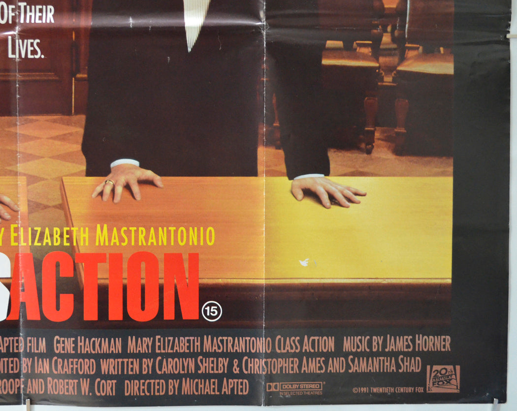 CLASS ACTION (Bottom Right) Cinema Quad Movie Poster 