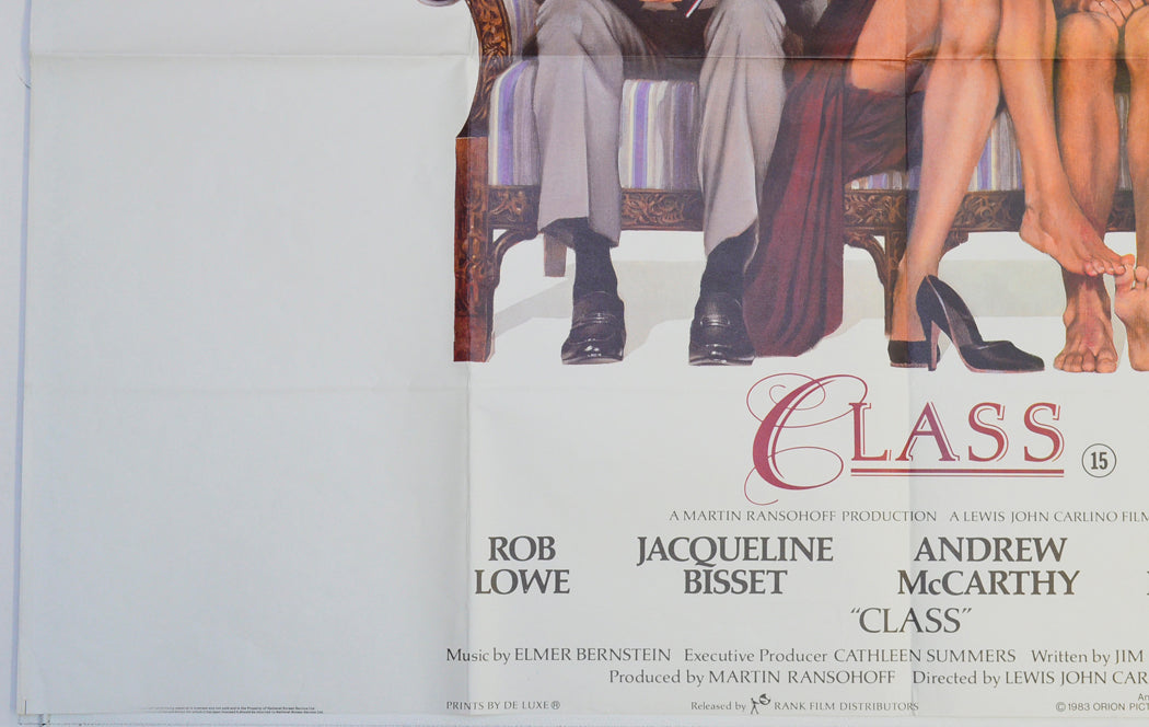 CLASS (Bottom Left) Cinema Quad Movie Poster 