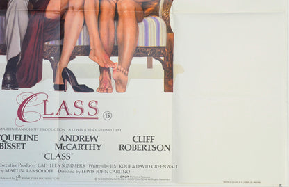 CLASS (Bottom Right) Cinema Quad Movie Poster 