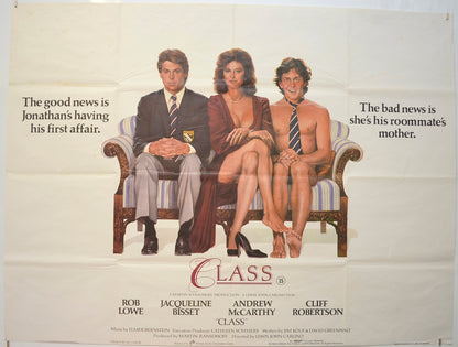 Class  Original Quad Poster - Film Poster - Movie Poster