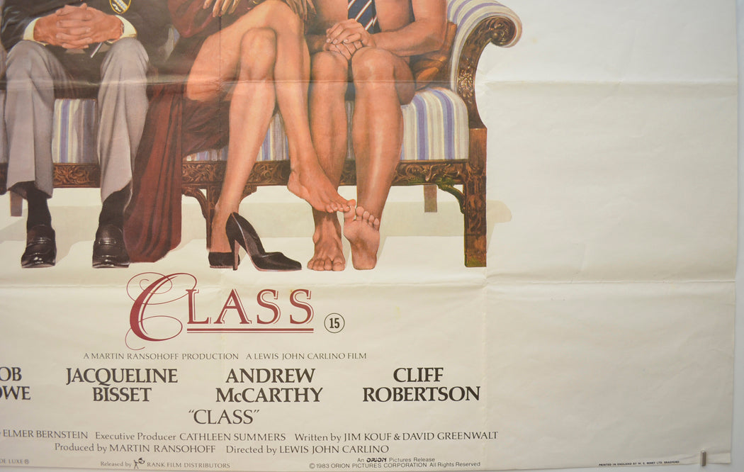 CLASS (Bottom Right) Cinema Quad Movie Poster 