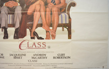 CLASS (Bottom Right) Cinema Quad Movie Poster 