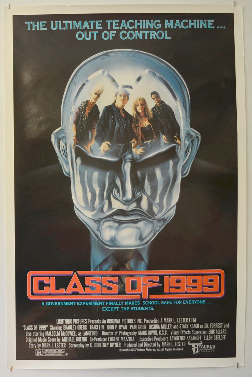 Class Of 1999  Original One Sheet Poster - Film Poster - Movie Poster