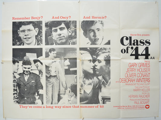 Class Of '44 Original Quad Poster - Film Poster - Movie Poster