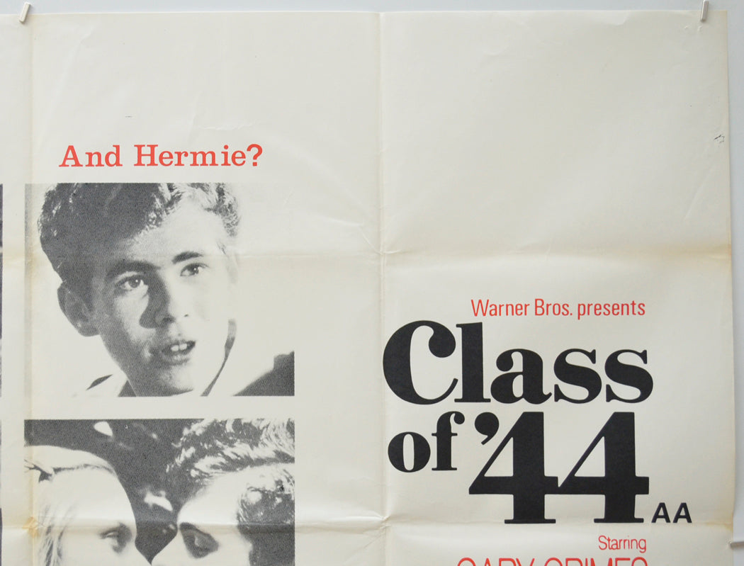 CLASS OF 44 (Top Right) Cinema Quad Movie Poster 