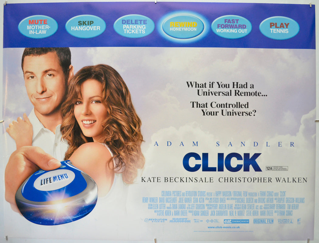 Click Original Quad Poster - Film Poster - Movie Poster  