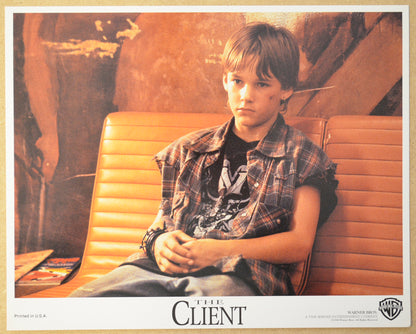 THE CLIENT (Card 1) Cinema Set of Colour FOH Stills / Lobby Cards 