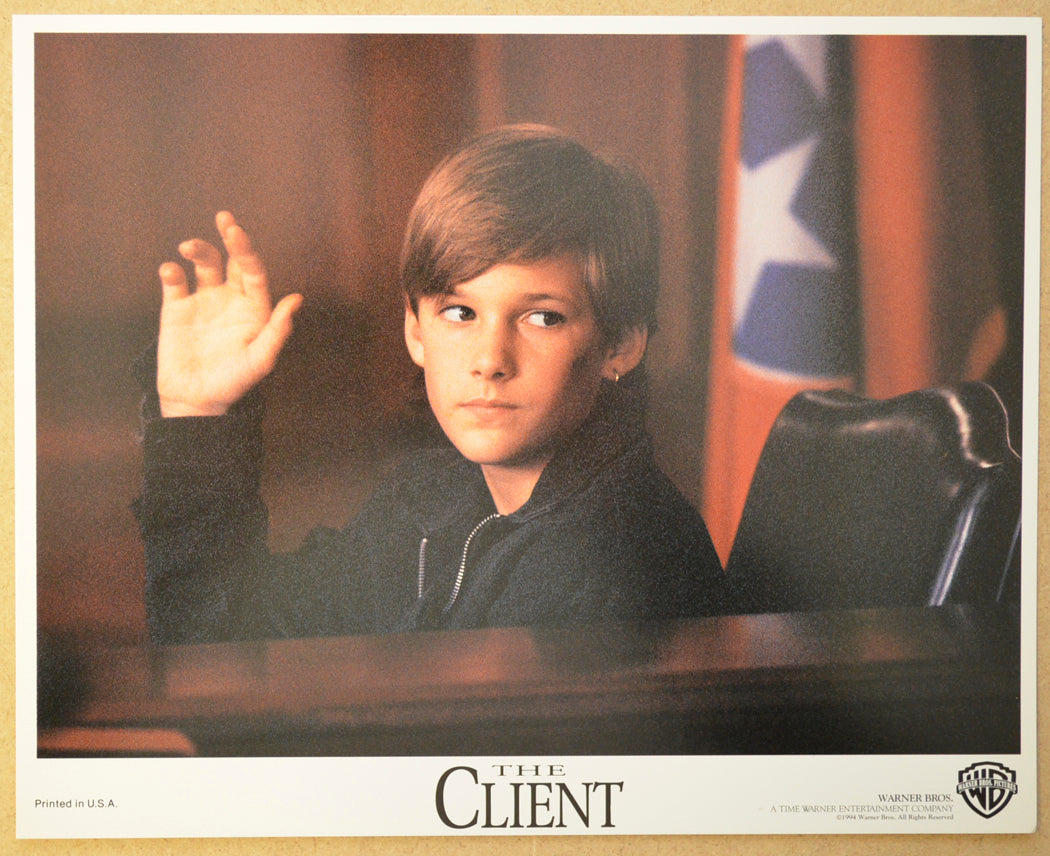 THE CLIENT (Card 2) Cinema Set of Colour FOH Stills / Lobby Cards 