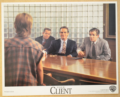 THE CLIENT (Card 4) Cinema Set of Colour FOH Stills / Lobby Cards 