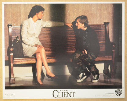 THE CLIENT (Card 5) Cinema Set of Colour FOH Stills / Lobby Cards 