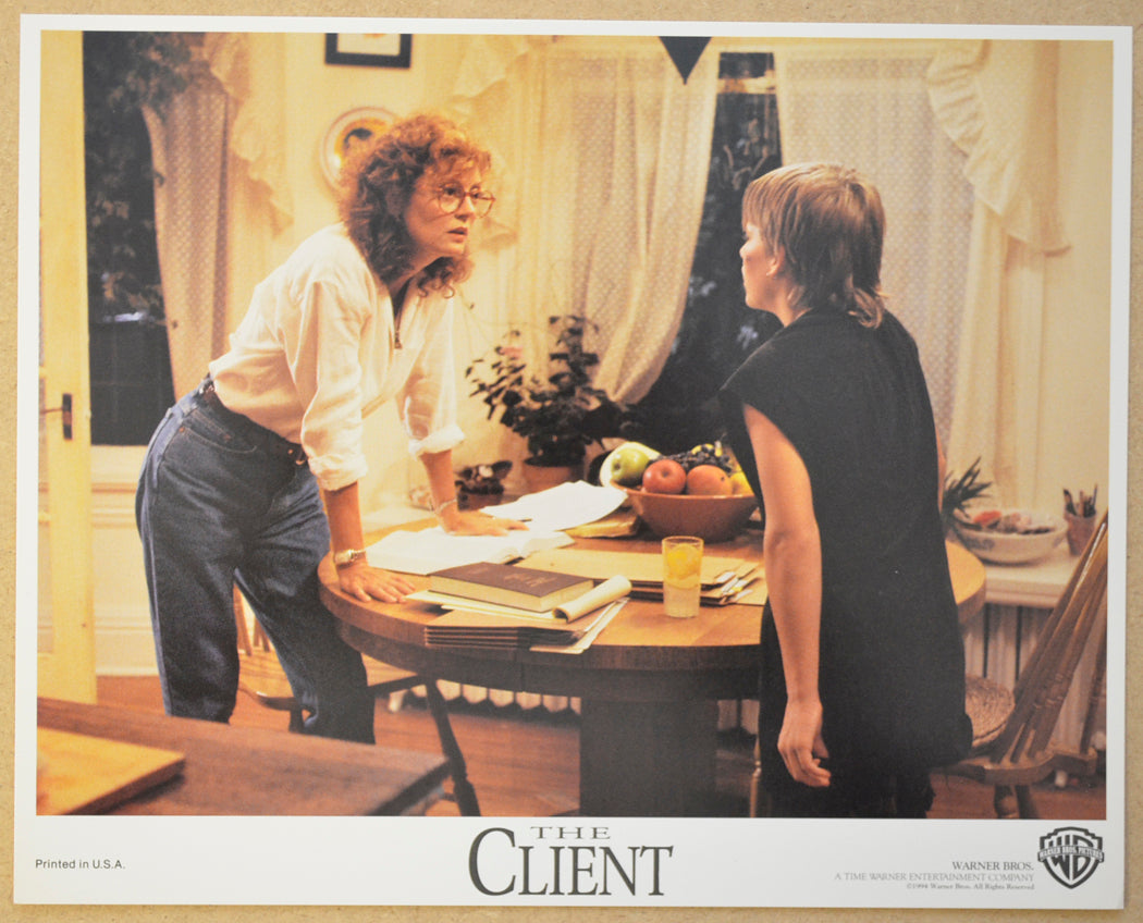 THE CLIENT (Card 7) Cinema Set of Colour FOH Stills / Lobby Cards 