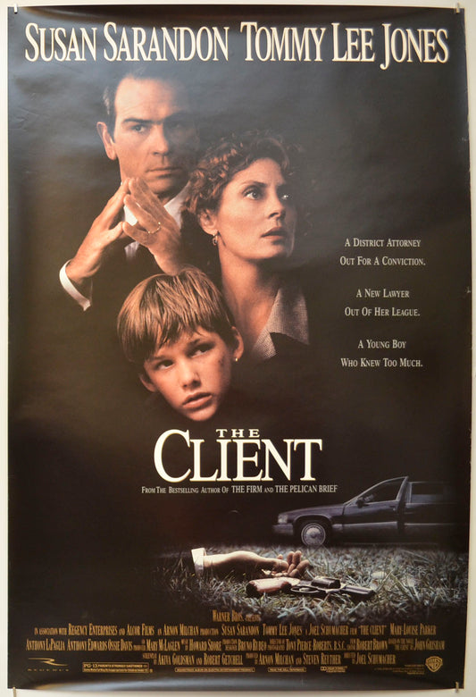 The Client Original One Sheet Poster - Film Poster - Movie Poster