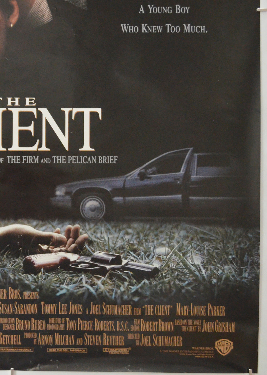 THE CLIENT (Bottom Right) Cinema One Sheet Movie Poster 