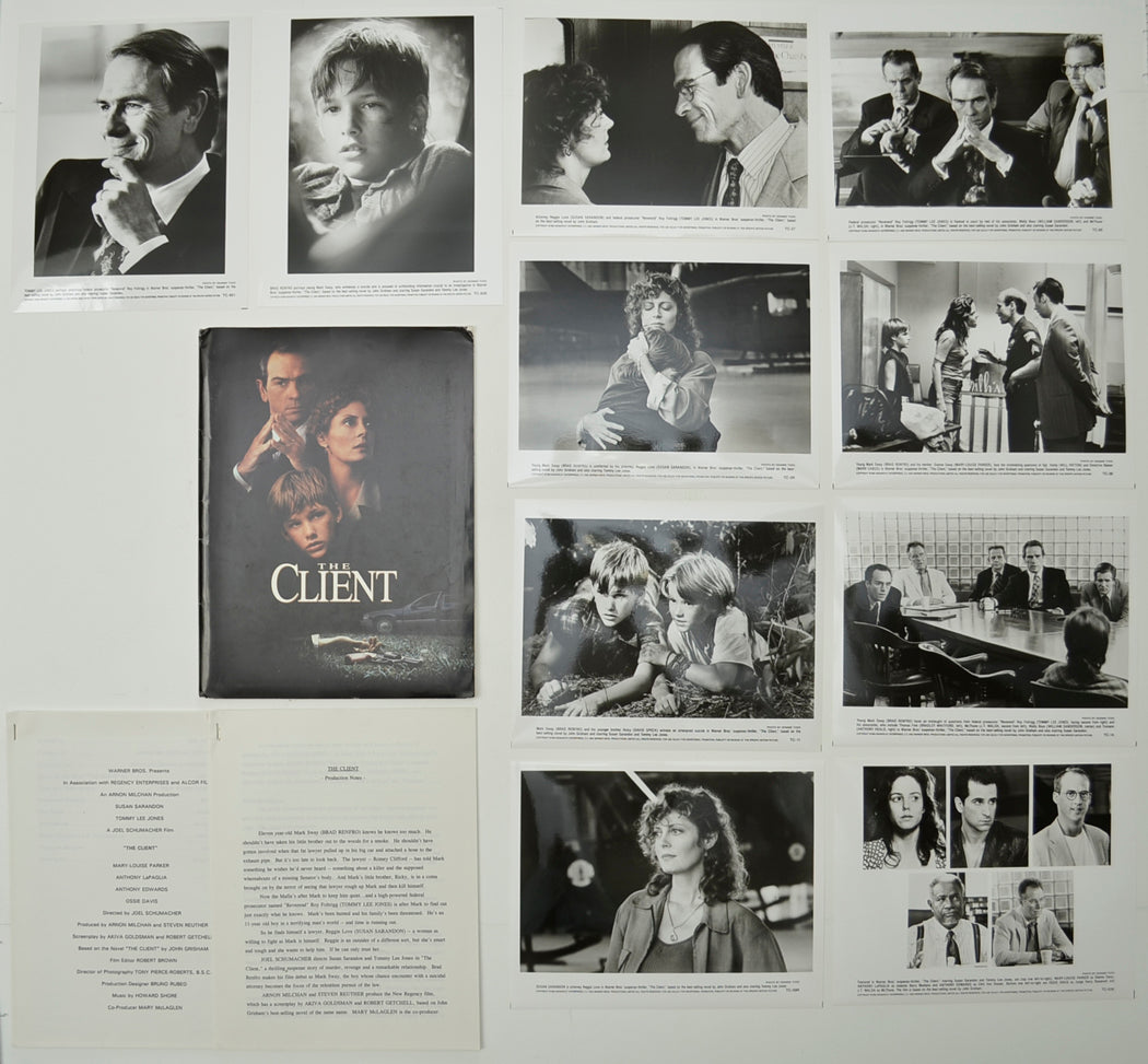 The Client   Original Cinema Exhibitors Press Kit 