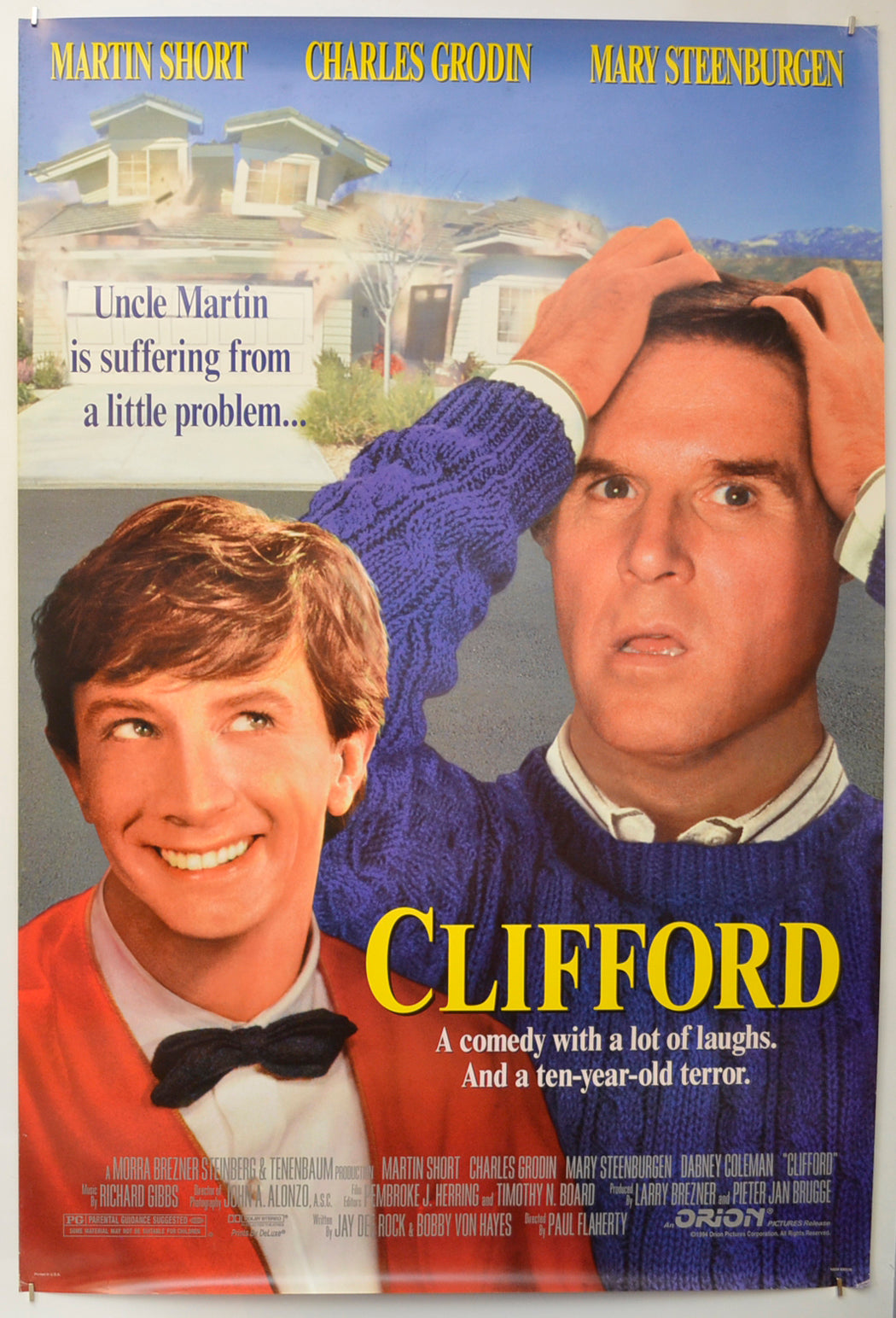 Clifford Original One Sheet Poster - Film Poster - Movie Poster