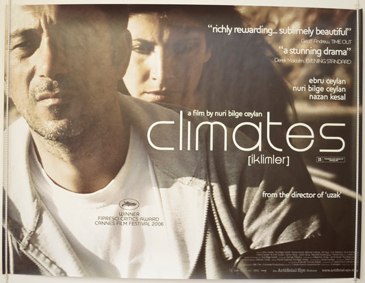 Climates  Original British Quad Poster - Film Poster - Movie Poster 