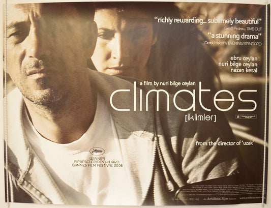 Climates  Original British Quad Poster - Film Poster - Movie Poster 