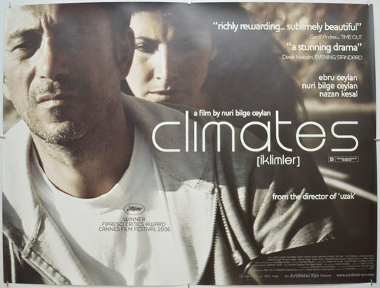 Climates (a.k.a. Iklimler) Original Quad Poster - Film Poster - Movie Poster