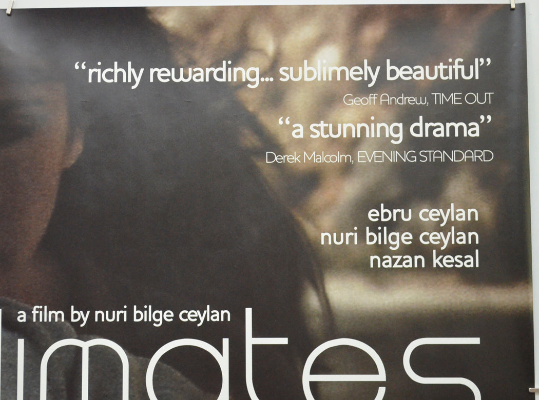 CLIMATES (Top Right) Cinema Quad Movie Poster 