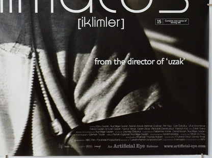 Climates (Bottom Right) Cinema Quad Movie Poster 