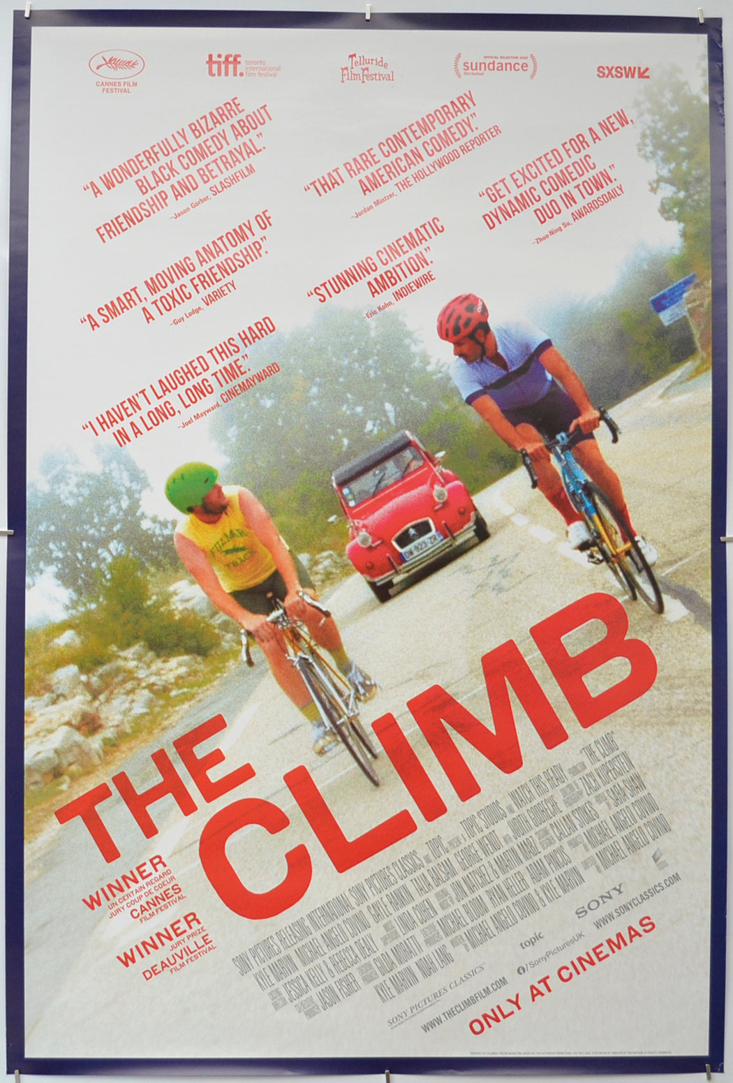 The Climb - Original One Sheet Poster - Film Poster - Movie Poster