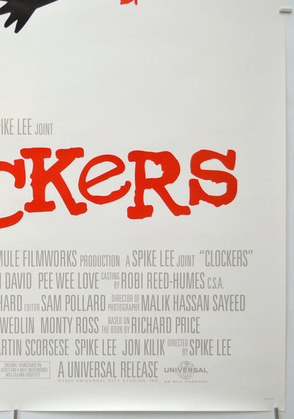 CLOCKERS (Bottom Right) Cinema One Sheet Movie Poster 