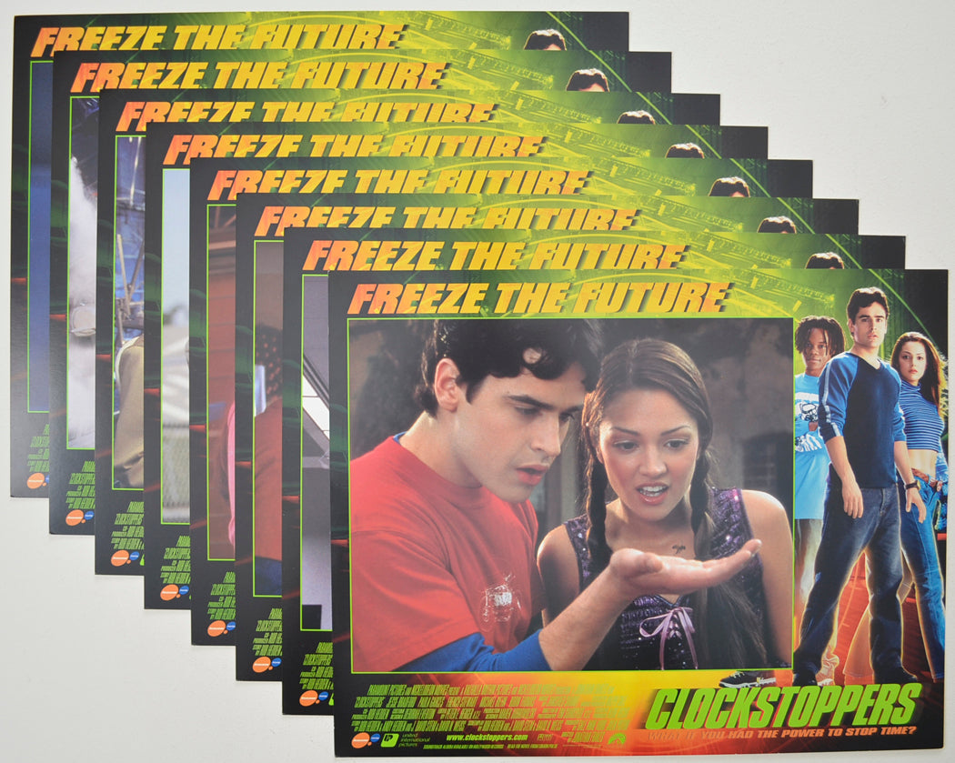 CLOCKSTOPPERS (Full View) Cinema Set of Lobby Cards  