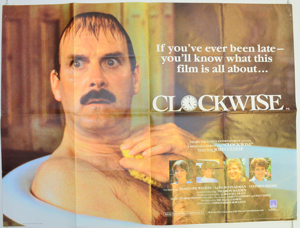 Clockwise  Original British Quad Poster - Film Poster - Movie Poster 