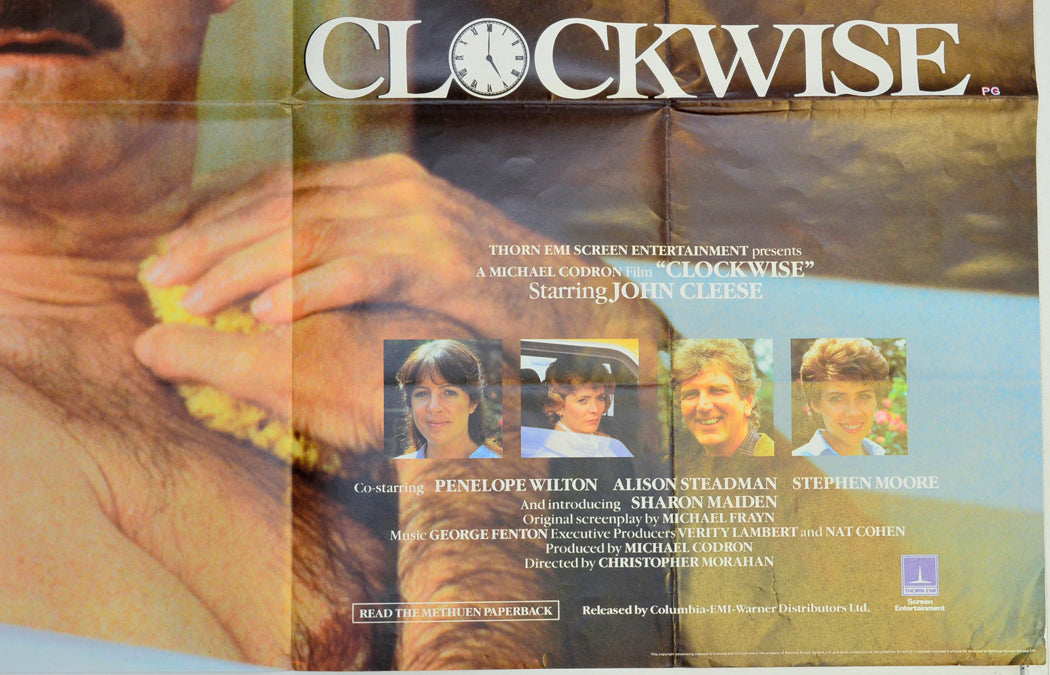 CLOCKWISE (Bottom Right) Cinema Quad Movie Poster 