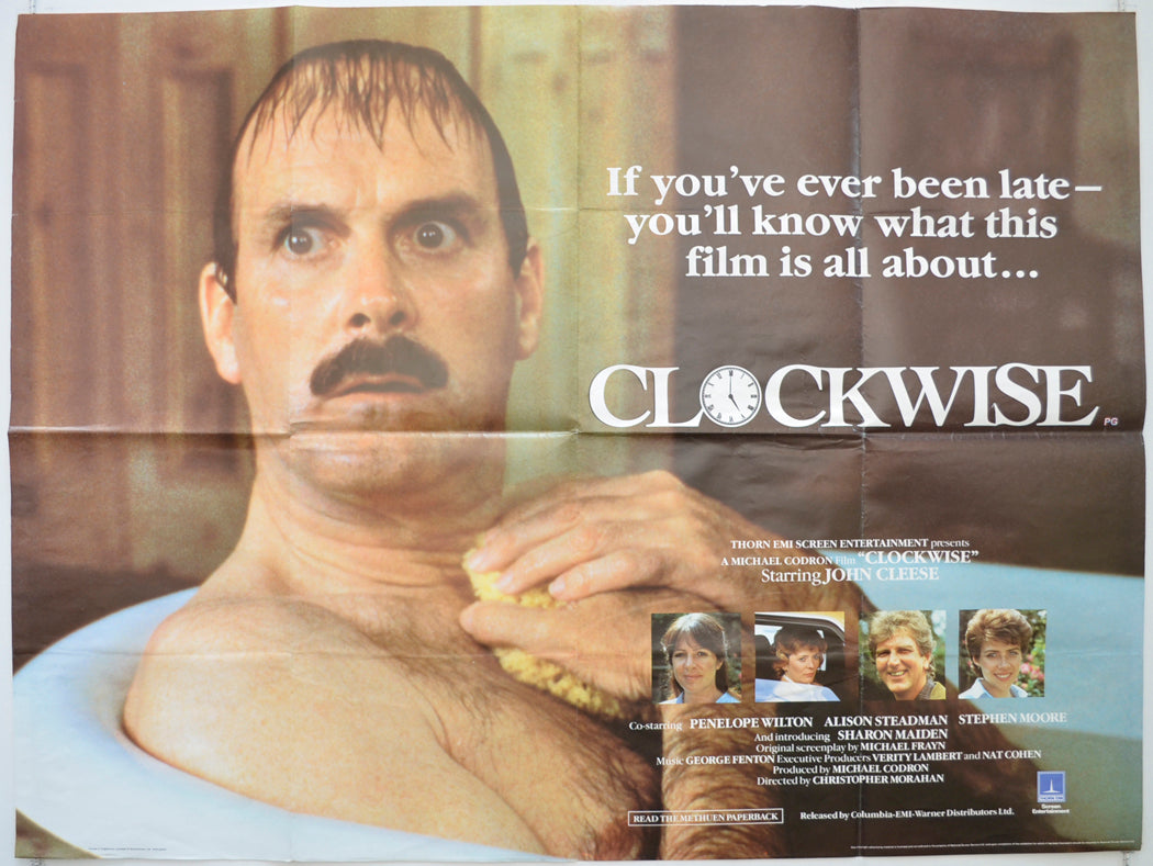 Clockwise  Original British Quad Poster - Film Poster - Movie Poster 