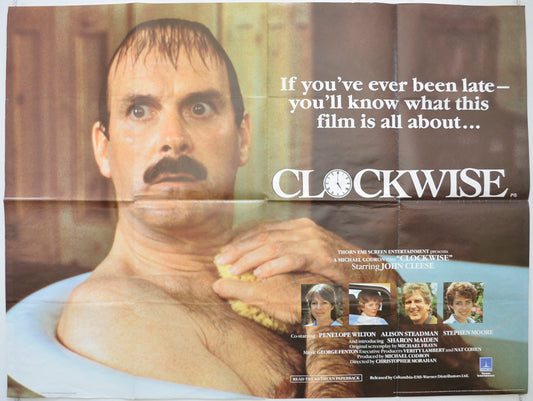 Clockwise  Original British Quad Poster - Film Poster - Movie Poster 