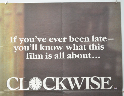 CLOCKWISE (Top Right) Cinema Quad Movie Poster 