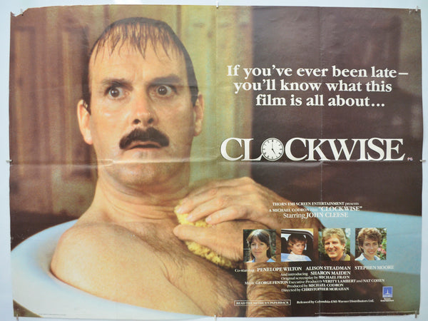 “Clockwise” Original Quad Poster - Film Poster - Movie Poster – pastposters