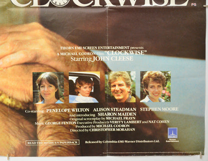 CLOCKWISE (Bottom Right) Cinema Quad Movie Poster 