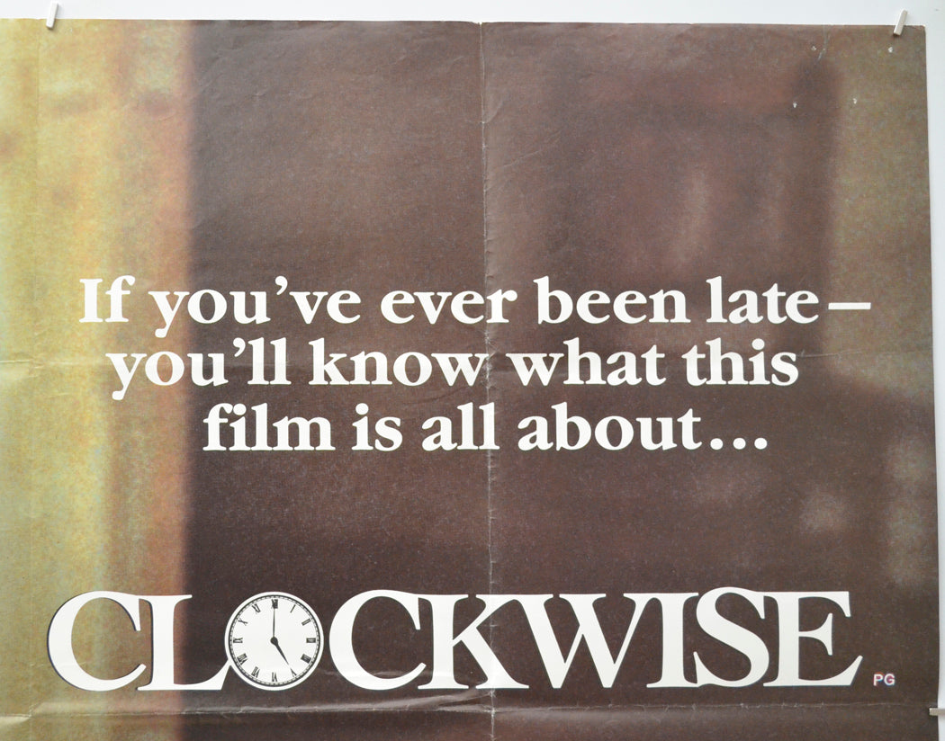 CLOCKWISE (Top Right) Cinema Quad Movie Poster 