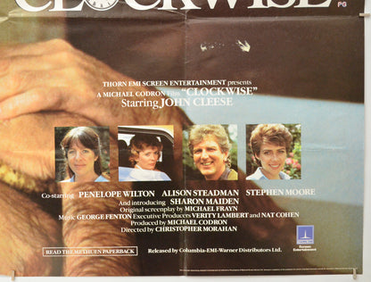 CLOCKWISE (Bottom Right) Cinema Quad Movie Poster 