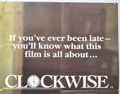 CLOCKWISE (Top Right) Cinema Quad Movie Poster 