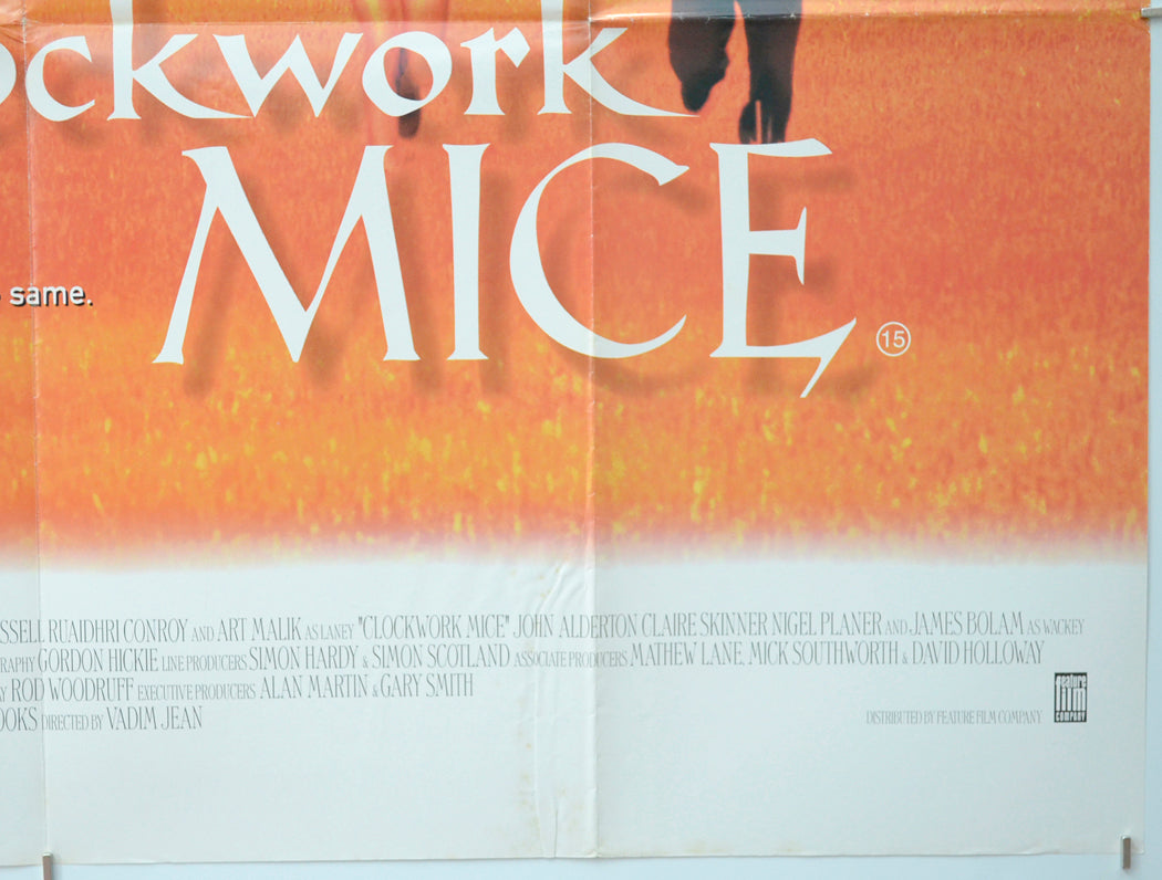 CLOCKWORK MICE (Bottom Right) Cinema Quad Movie Poster 