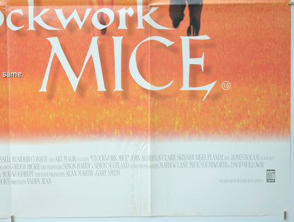 CLOCKWORK MICE (Bottom Right) Cinema Quad Movie Poster 