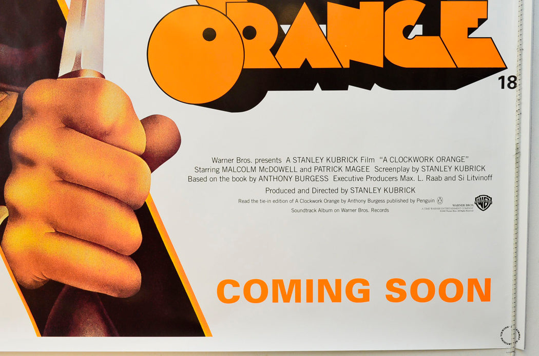 CLOCKWORK ORANGE (Bottom Right) Cinema Quad Movie Poster 