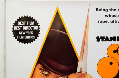 CLOCKWORK ORANGE (Top Left) Cinema Quad Movie Poster 