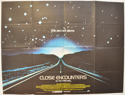 Close Encounters Of The Third Kind  Original Quad Poster - Film Poster - Movie Poster