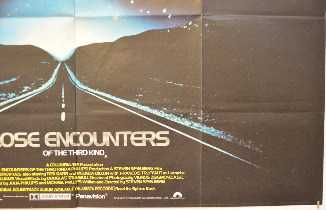 CLOSE ENCOUNTERS OF THE THIRD KIND (Bottom Right) Cinema Quad Movie Poster 