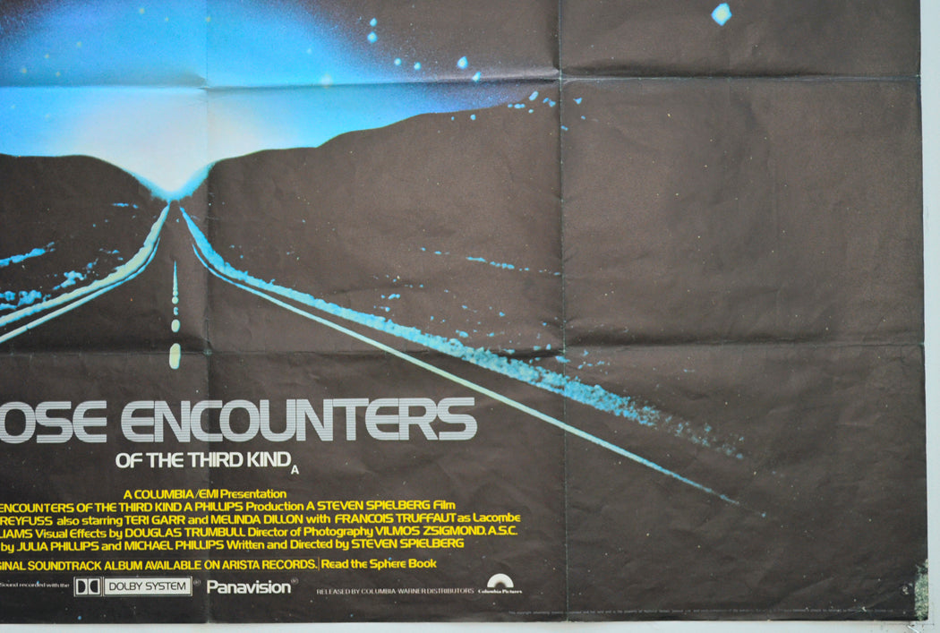 CLOSE ENCOUNTERS OF THE THIRD KIND (Bottom Right) Cinema Quad Movie Poster 