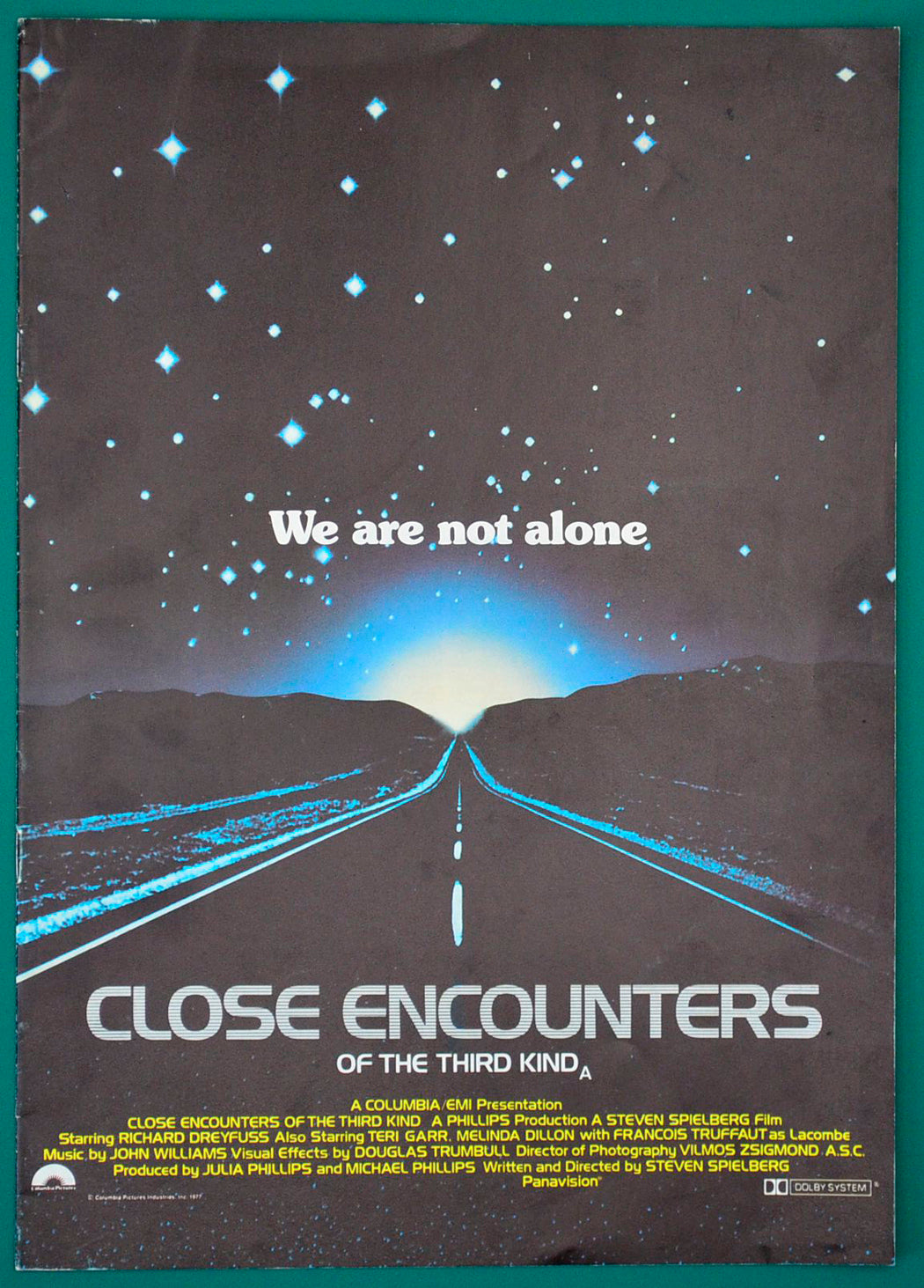 Close Encounters Of The Third    Original 12 Page Cinema Exhibitor's Campaign Press Book  