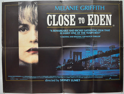 Close To Eden (a.k.a. A Stranger Among Us) Original Quad Poster - Film Poster - Movie Poster