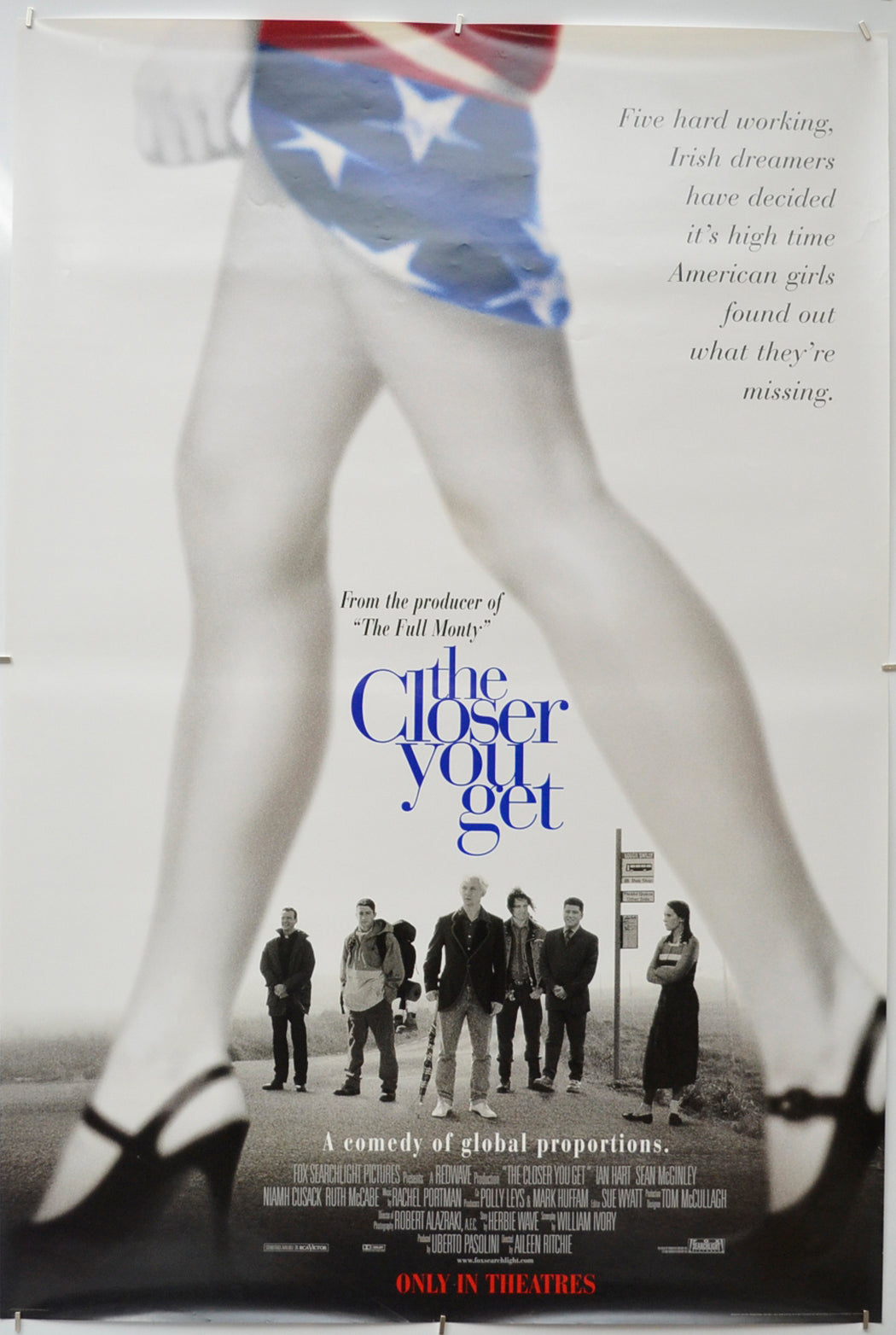 The Closer You Get Original One Sheet Poster - Film Poster - Movie Poster