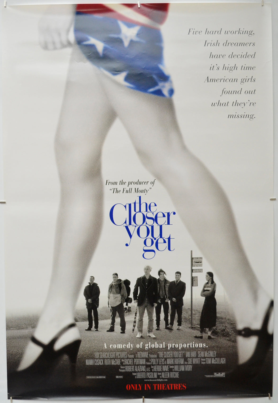 The Closer You Get Original One Sheet Poster - Film Poster - Movie Poster