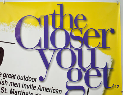 THE CLOSER YOU GET (Top Right) Cinema Quad Movie Poster 